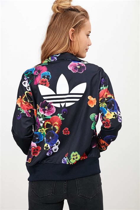 adidas jacke damen floral|Floral Jackets .